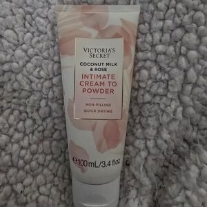 Victoria's Secret Coconut Milk & Rose Intimate Cream to Powder